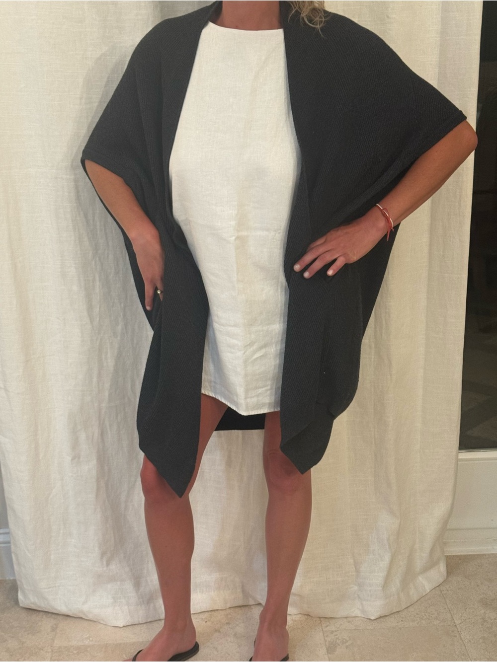 Athleta Open-Front Ribbed Cardigan - Picture 2 of 5